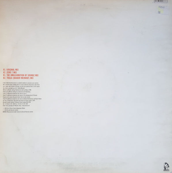 Doris Days : To Ulrike M. (12")