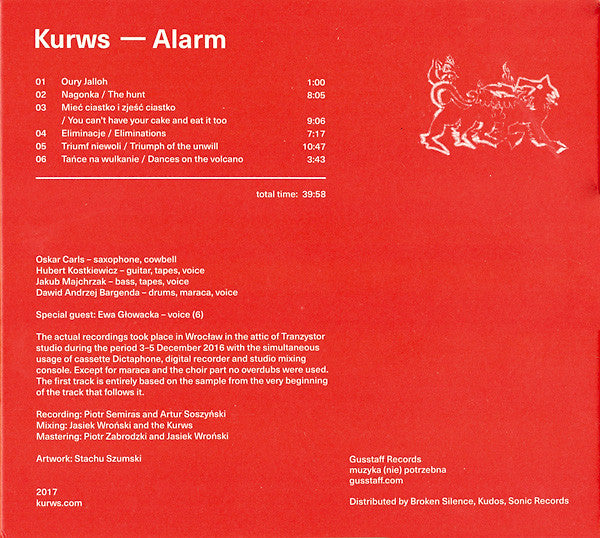 The Kurws : Alarm (CD, Album)