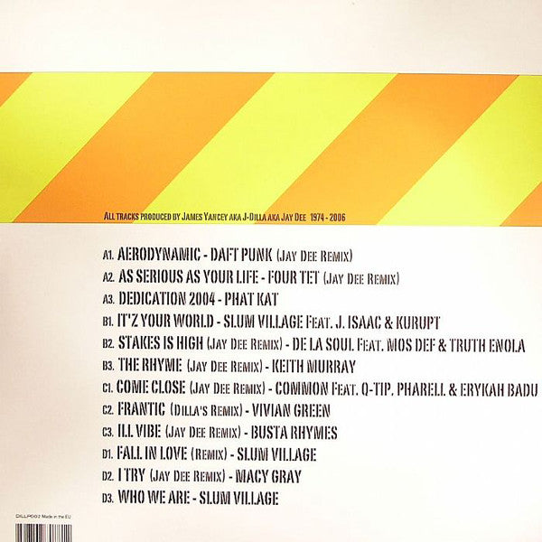J Dilla : Anthology Volume 2 (2xLP, Comp, Unofficial)
