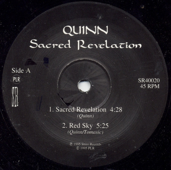 Quinn (3) : Sacred Revelation (12")