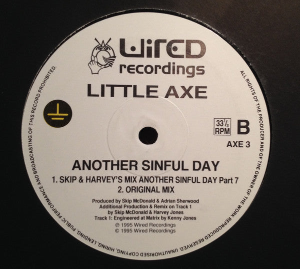 Little Axe : Another Sinful Day (12", Promo)