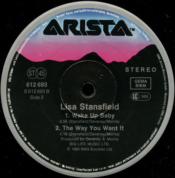 Lisa Stansfield : All Around The World (12", Maxi)