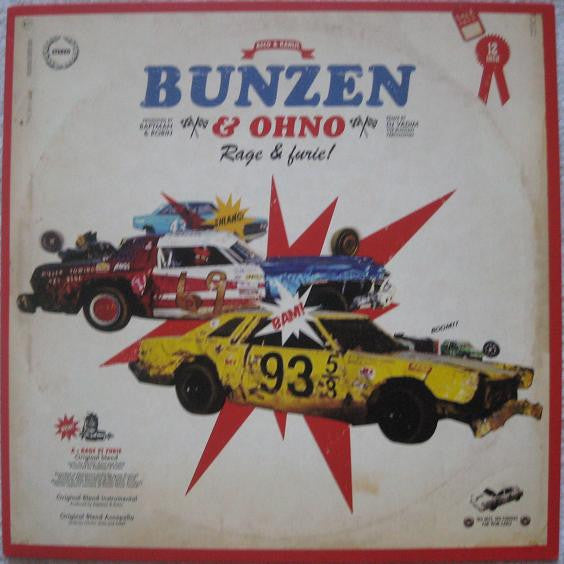 Bunzen & Oh No : Rage Et Furie (12")