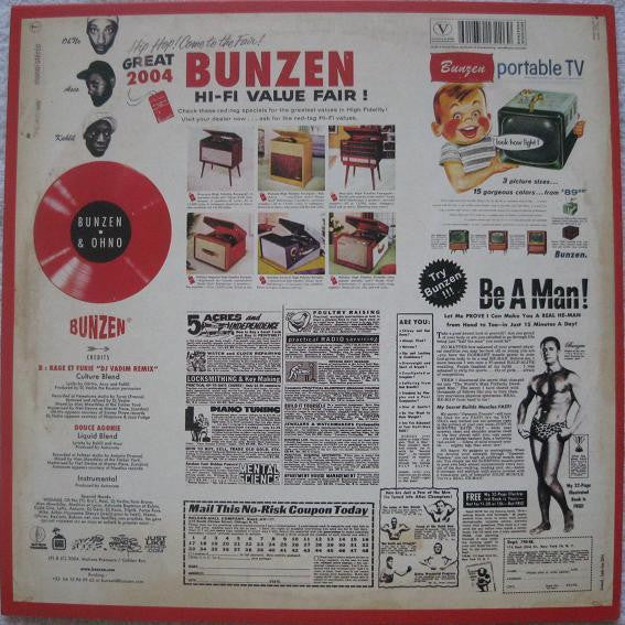 Bunzen & Oh No : Rage Et Furie (12")