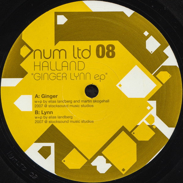 Halland : Ginger Lynn EP (12", EP)