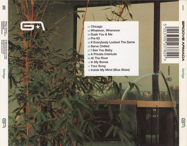Groove Armada : Vertigo (CD, Album, RP)