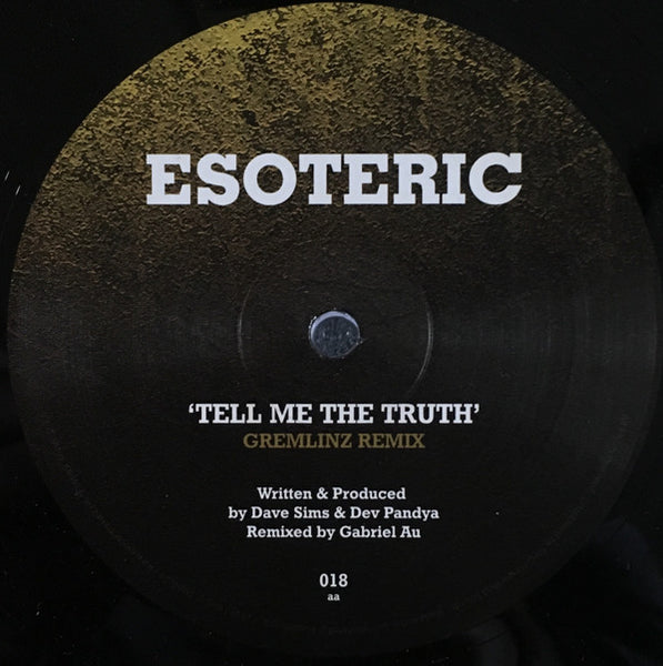 Nucleus & Paradox : Division / Tell Me The Truth (Gremlinz Remix) (12")