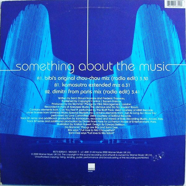 Da Slammin' Phrogz : Something About The Music (12")