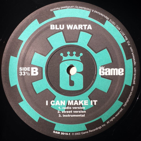 Blu Warta : This Is Luv (12")