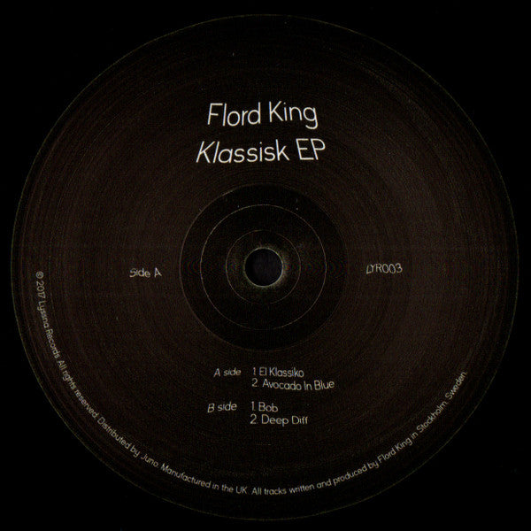 Flord King : Klassisk Ep (12")
