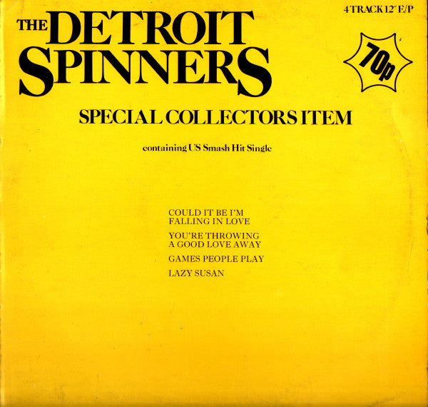 Spinners : Could It Be I'm Falling In Love (12", EP, Ltd)