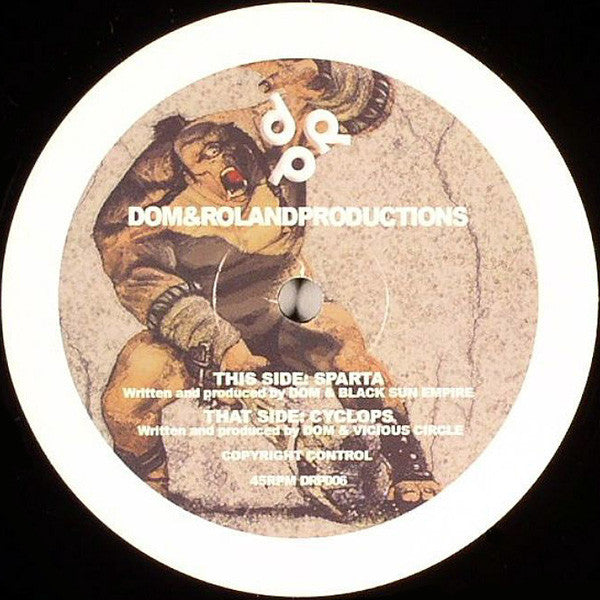 Dominic Angus / Vicious Circle (3) / Black Sun Empire : Cyclops / Sparta (12")