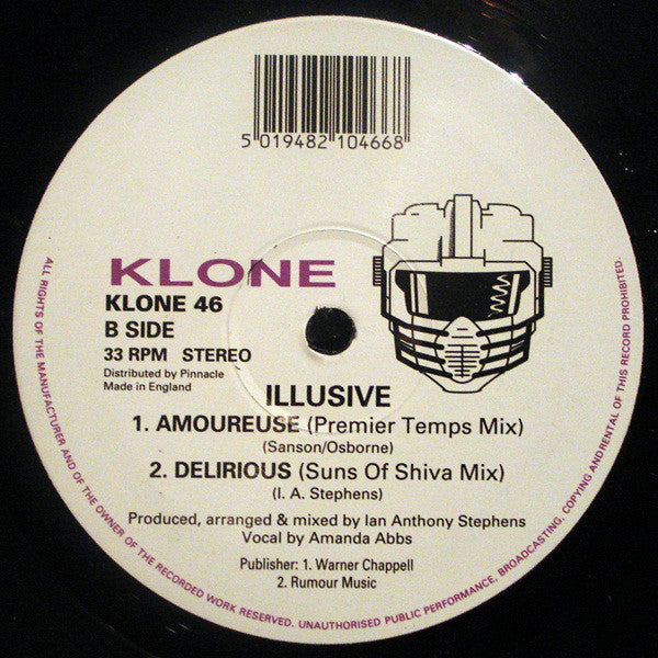 Illusive : Stay With Me Till Dawn (12")