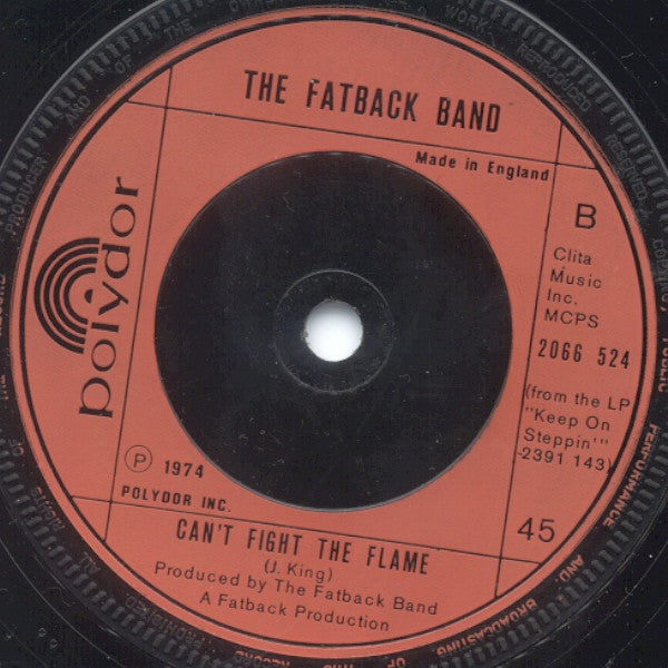 The Fatback Band : Wicki Wacky (7", Single)