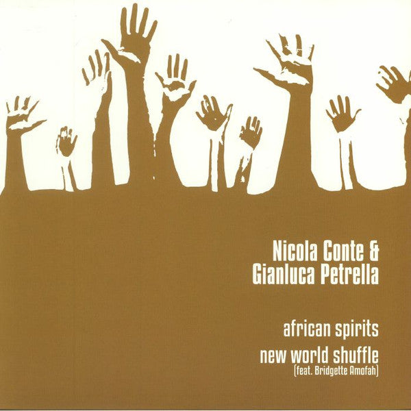 Nicola Conte & Gianluca Petrella : African Spirits / New World Shuffle (12", EP)