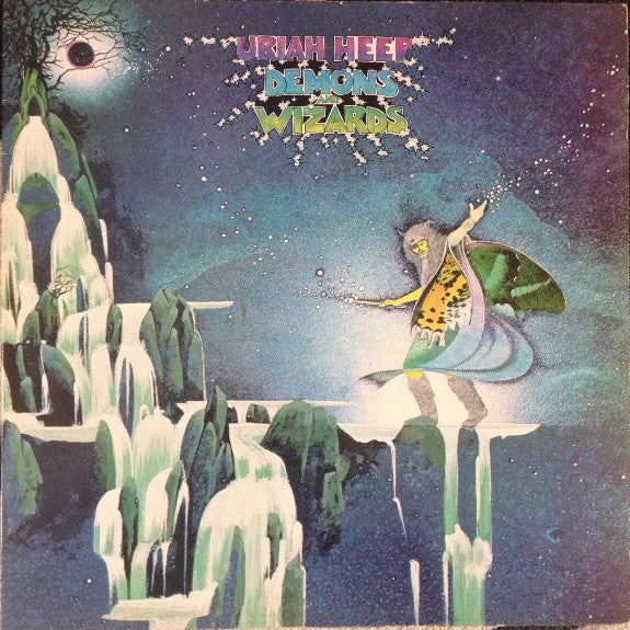 Uriah Heep : Demons And Wizards (LP, Album, RE, Gat)