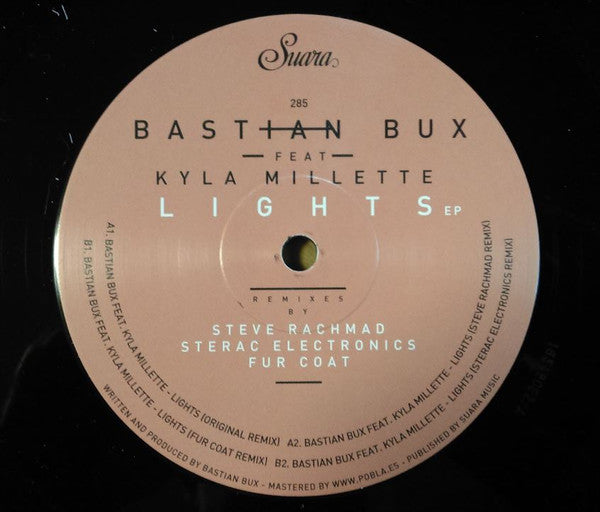 Bastian Bux Feat Kyla Millette : Lights EP (12", EP)