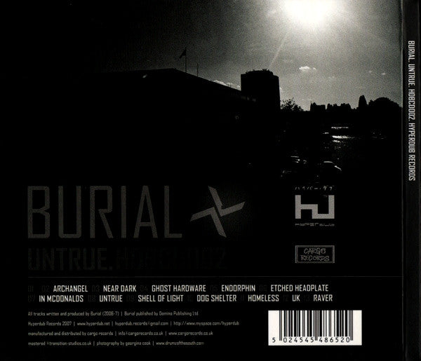 Burial : Untrue (CD, Album)