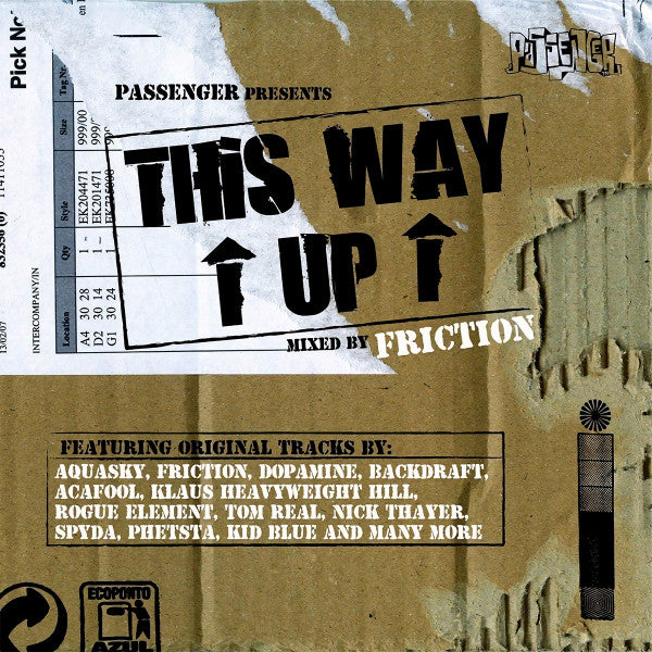 DJ Friction : This Way Up (CD, Comp, Mixed + CD, Comp)