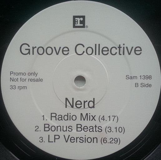 Groove Collective : Nerd (12", Promo)
