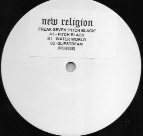 Freak Seven : Pitch Black (12", Promo, W/Lbl)