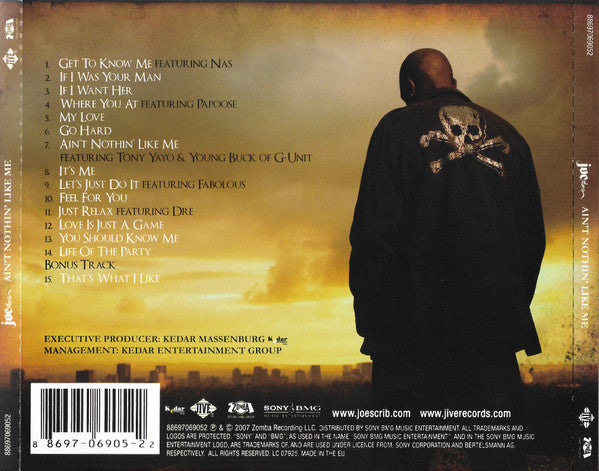Joe : Ain't Nothin' Like Me (CD, Album)
