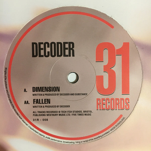Decoder : Dimension / Fallen (12")