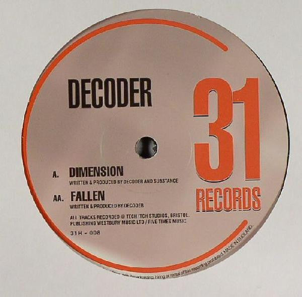 Decoder : Dimension / Fallen (12")