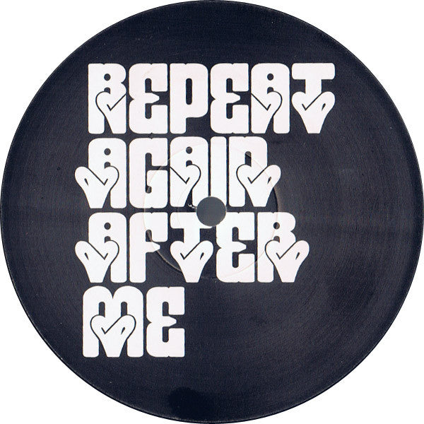 Etienne Jaumet : Repeat Again After Me (12")