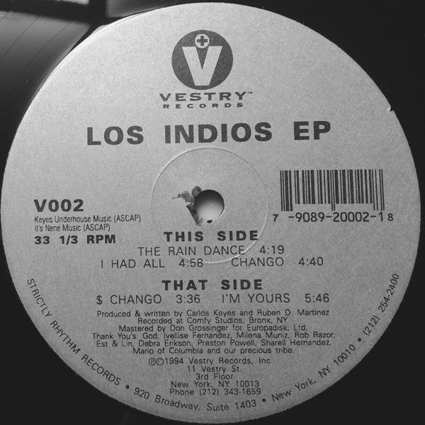 Nene & Keyes : Los Indios EP (12", EP)