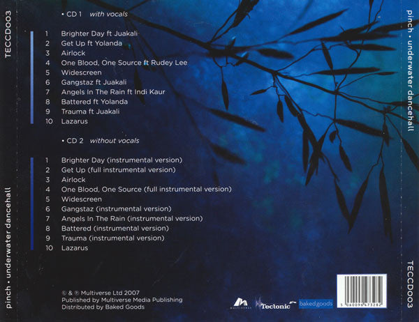 Pinch (2) : Underwater Dancehall (2xCD, Album)