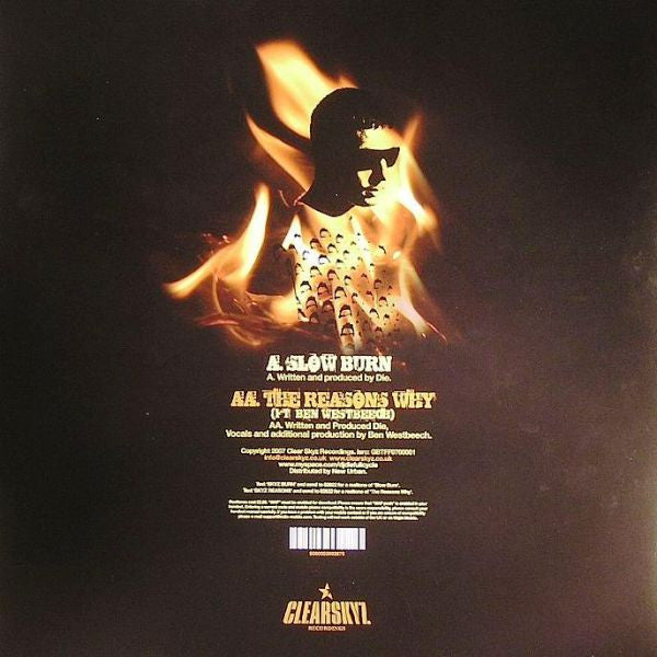 DJ Die Ft. Ben Westbeech : Slow Burn / The Reasons Why (12")