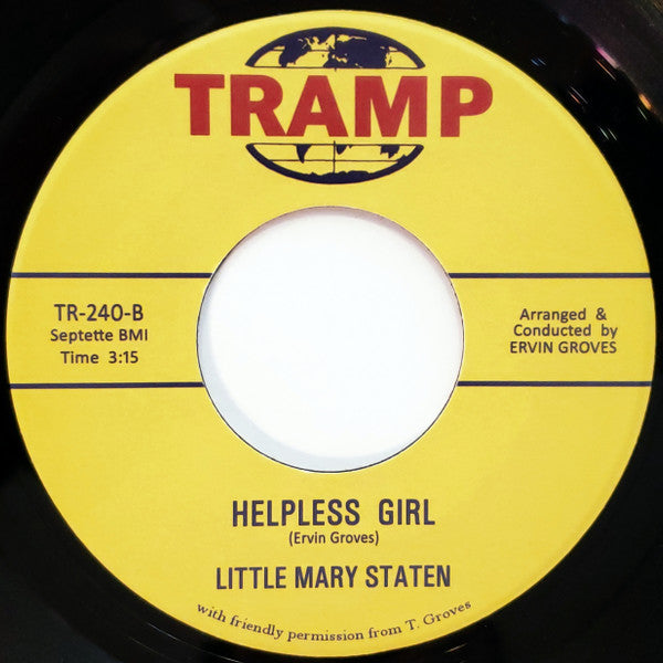 Little Mary Staten : Steppin' Stone (7", RE)