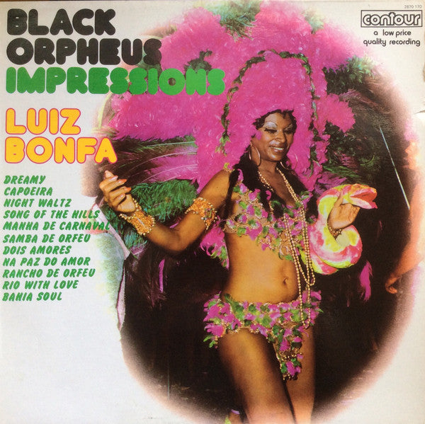 Luiz Bonfá : Black Orpheus Impressions (LP, Album, RE)