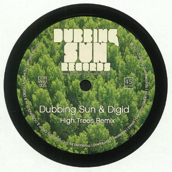 D-Operation Drop / Dubbing Sun & Digid : High Trees (7", Single)