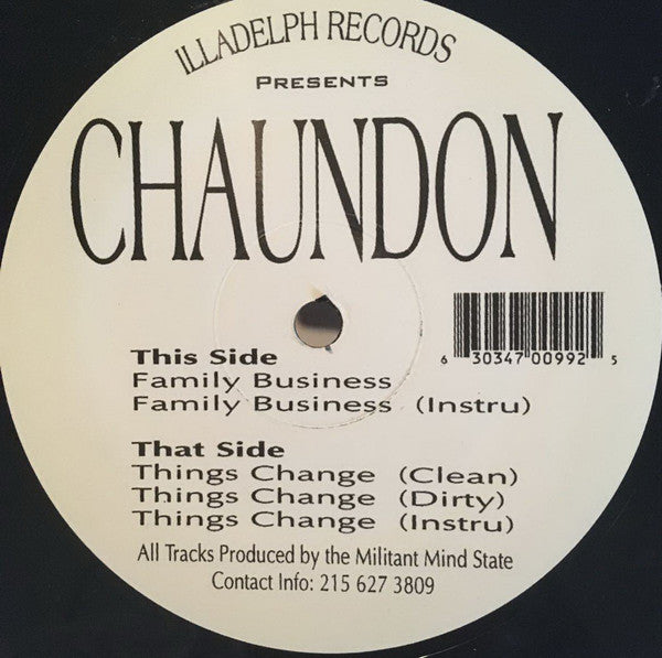 Chaundon (2) : Family Business (12")