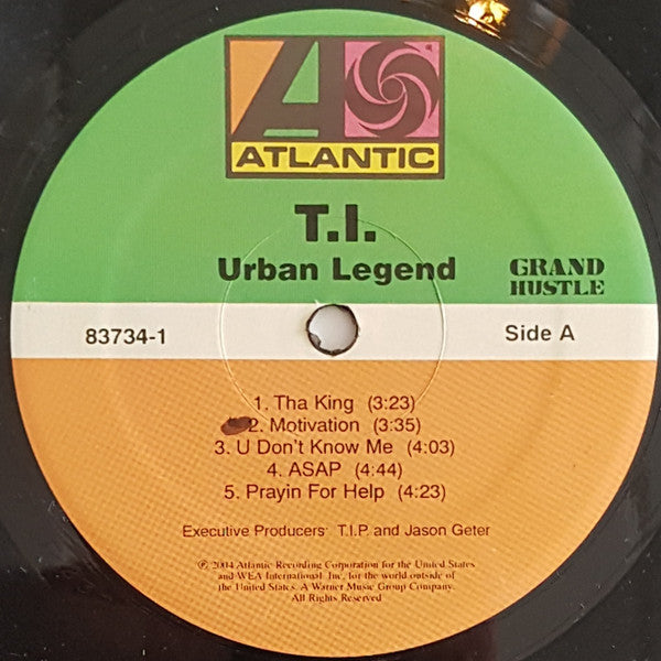 T.I. : Urban Legend (2xLP, Album)