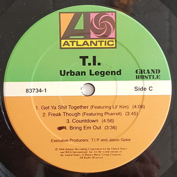 T.I. : Urban Legend (2xLP, Album)