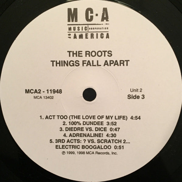 The Roots : Things Fall Apart (2xLP, Album, RE)