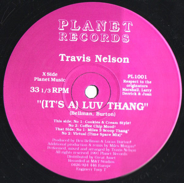 Travis Nelson : (It's A) Luv Thang (12")