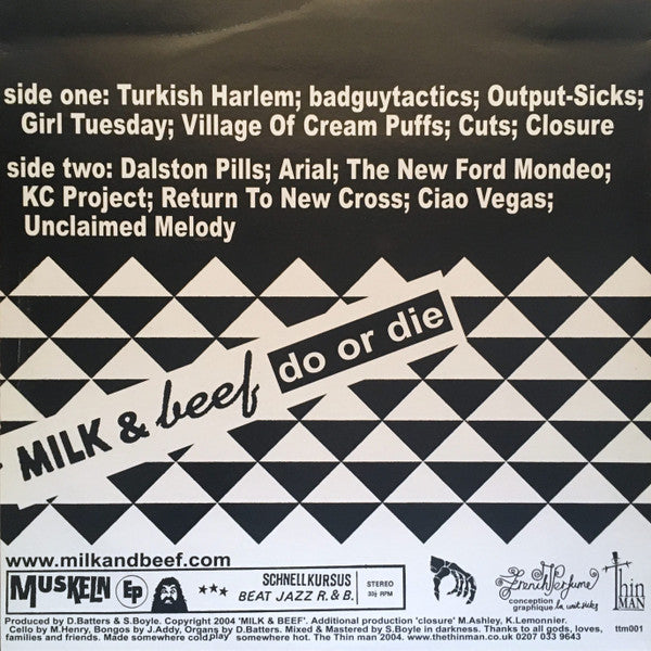 Milk & Beef : Do Or Die (LP)