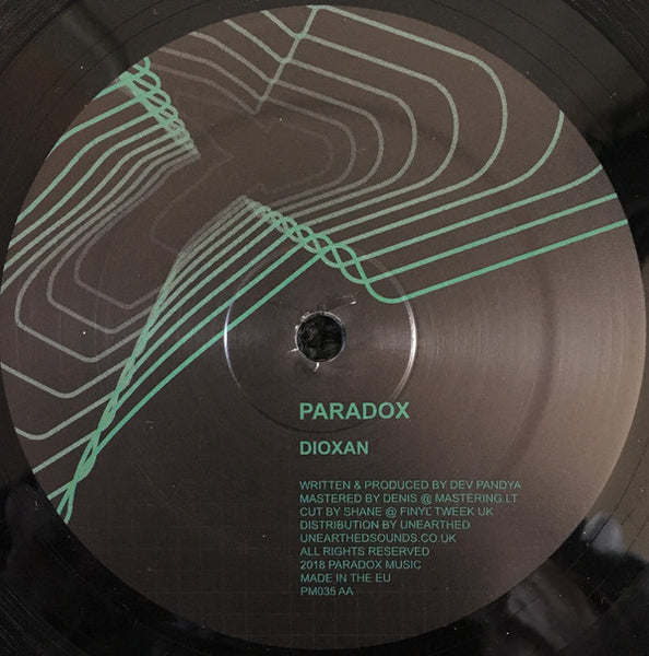 Paradox : The Bolide / Dioxan (12")