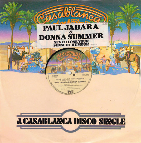 Paul Jabara & Donna Summer : Never Lose Your Sense Of Humor (12")