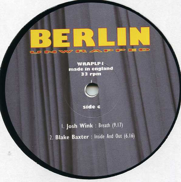 Various : Berlin Unwrapped (5x12", Comp, Ltd)