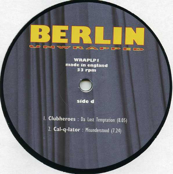 Various : Berlin Unwrapped (5x12", Comp, Ltd)