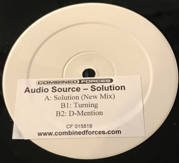 Audio Source : Solution (12", W/Lbl, Sti)