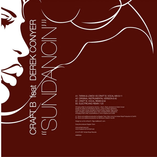 Craft B Feat Derek Conyer : Sundancin' (12")