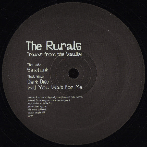 The Rurals : Traxxs From The Vaults (12")