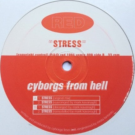 Cyborgs From Hell : Stress (12")