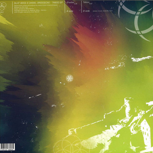 Silat Beksi & Daniel Broesecke : Taboo EP (12", EP)